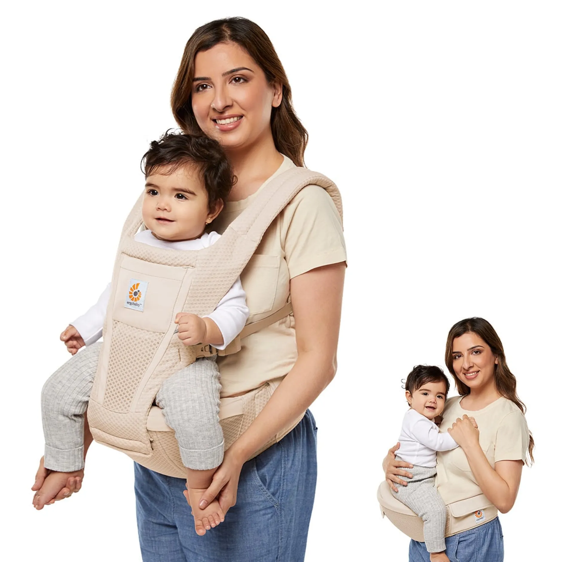 Ergobaby Alta Höftbärsele Natural Beige