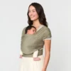 Ergobaby Aura Wrap Knit Soft Olive Diamonds Bärsjal