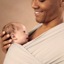 Ergobaby Aura Wrap Mesh Soft Grey 1st