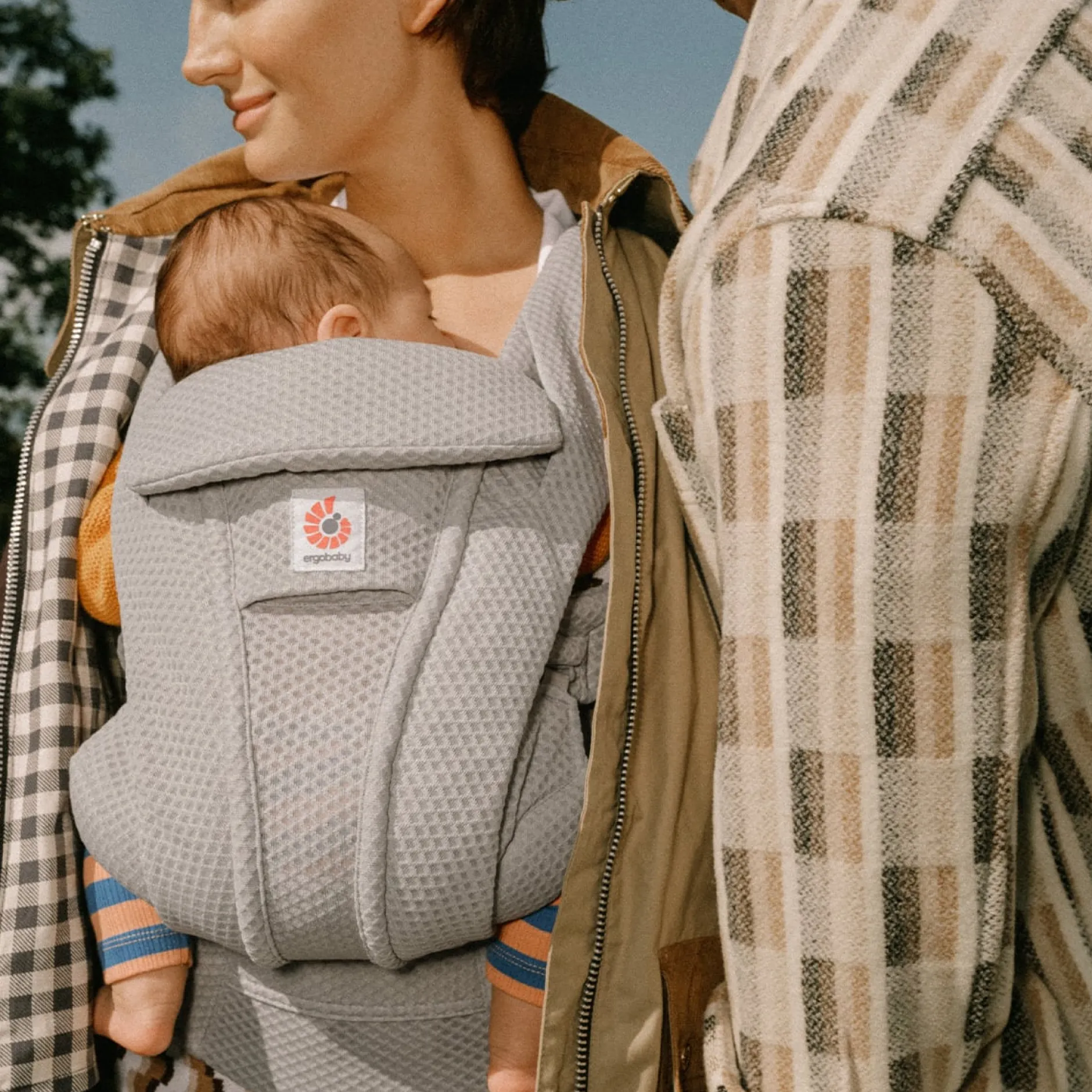 Ergobaby Omni Deluxe Mesh Pearl Grey