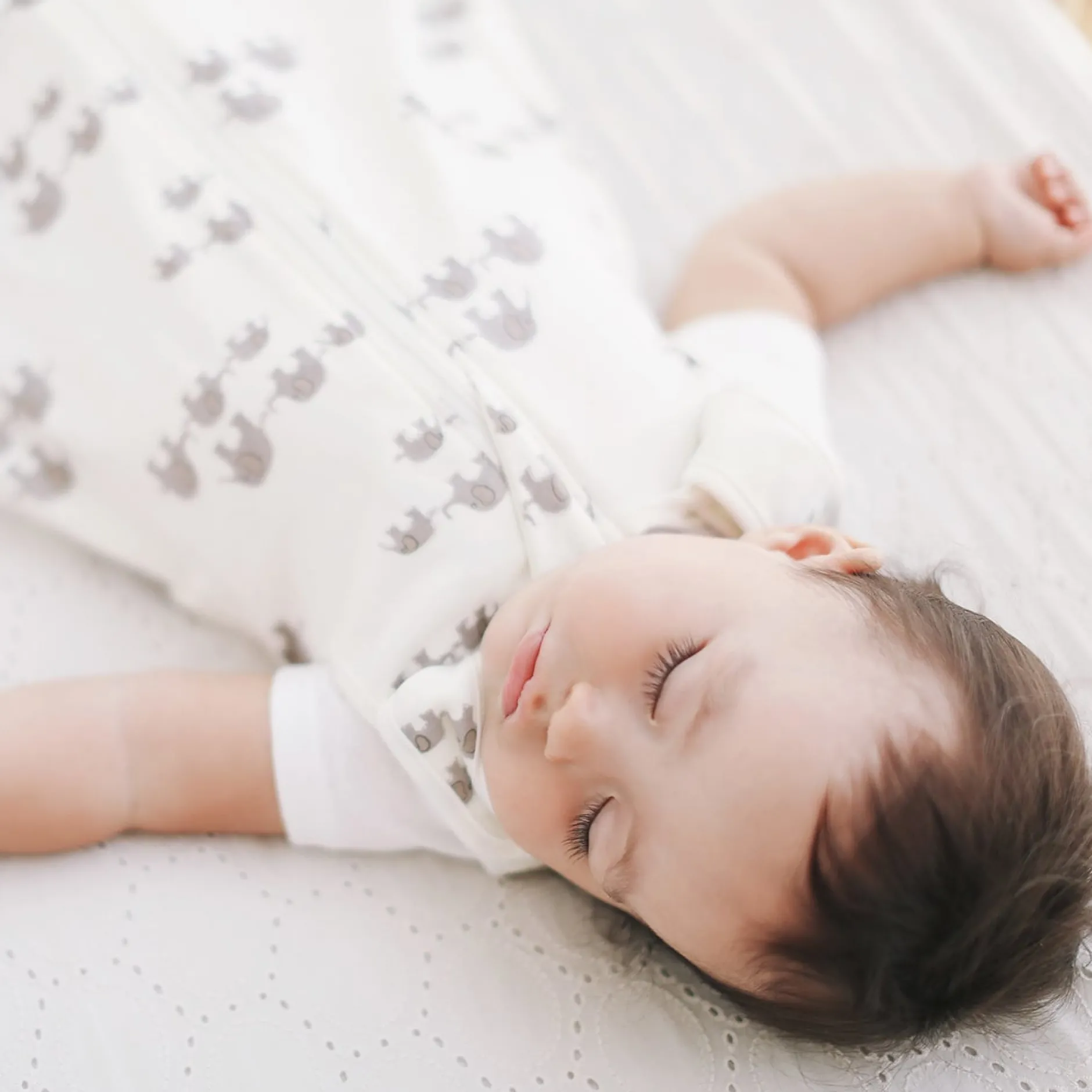 Ergobaby Sovpåse på språng Elefanter Mellan 6-18m (TOG 1.0)