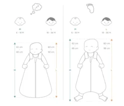 Ergobaby Sovpåse på språng Får Mellan 18-36m (TOG 1.0)