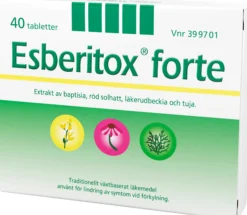 Esberitox Forte tabletter 40 st.