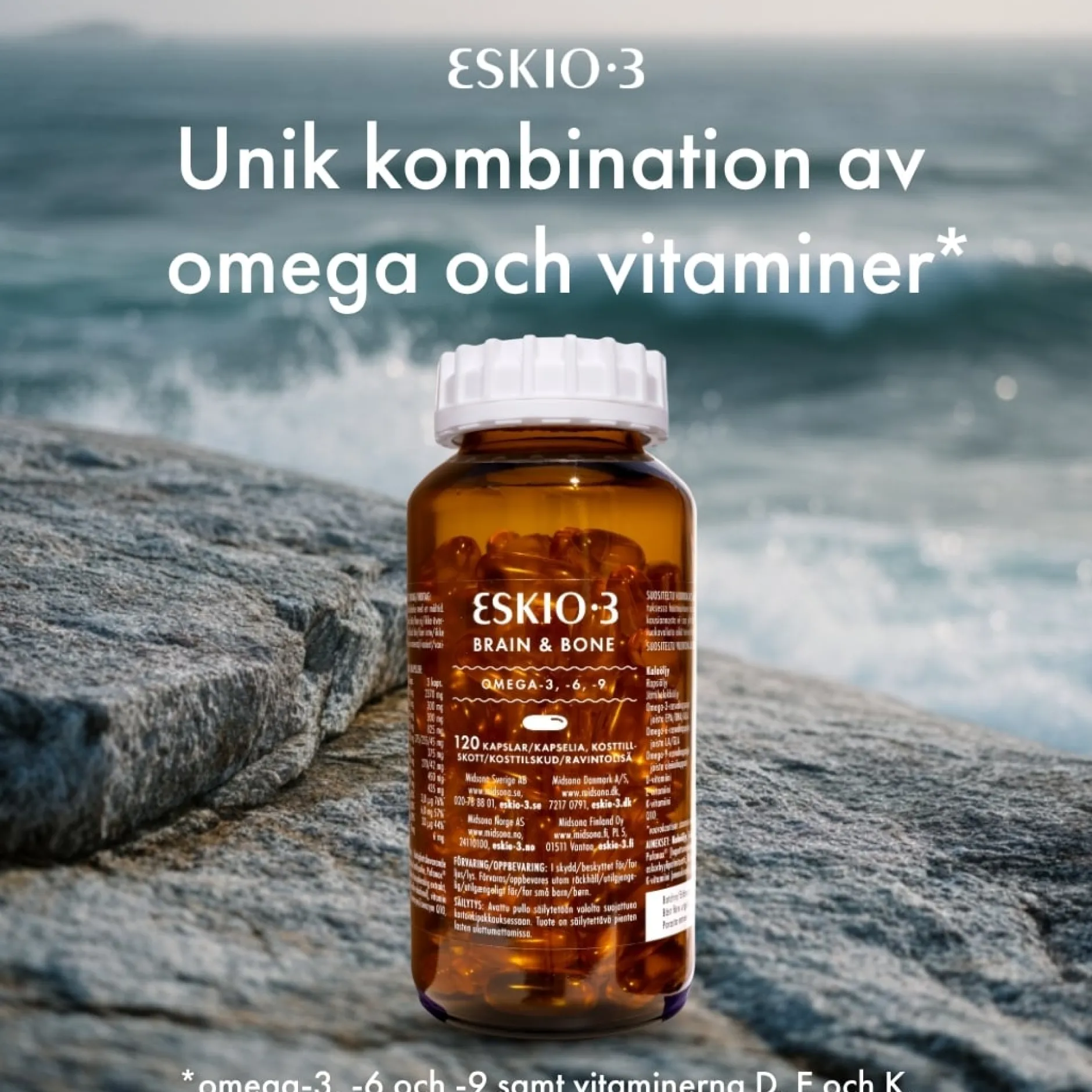 ESKIO-3 Brain & Bone 120 kapslar