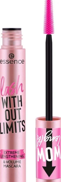 essence lash Without Limits Extreme Lengthening & Volume Mascara 01 Ultra Black 13ml
