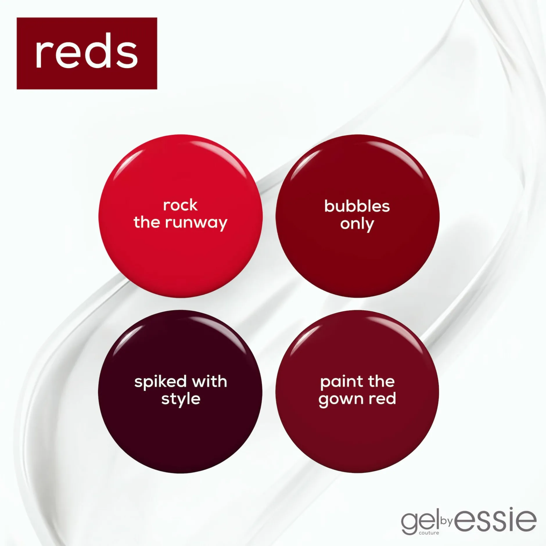 essie Gel Couture 509 Paint The Gown Red 13,5 ml
