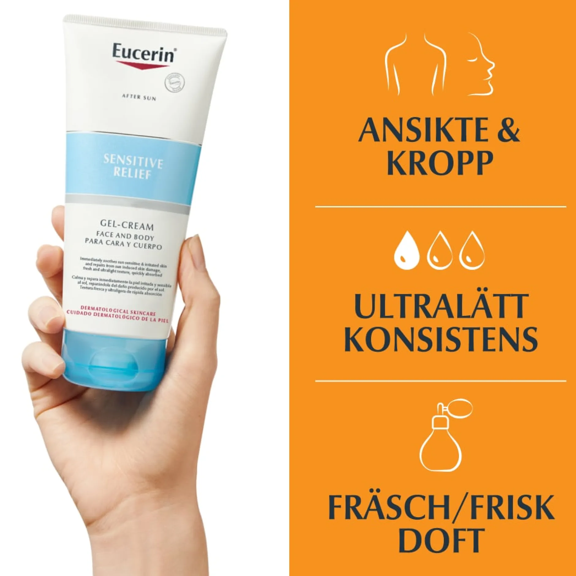 Eucerin After Sun Sensitive Relief Gel-Cream