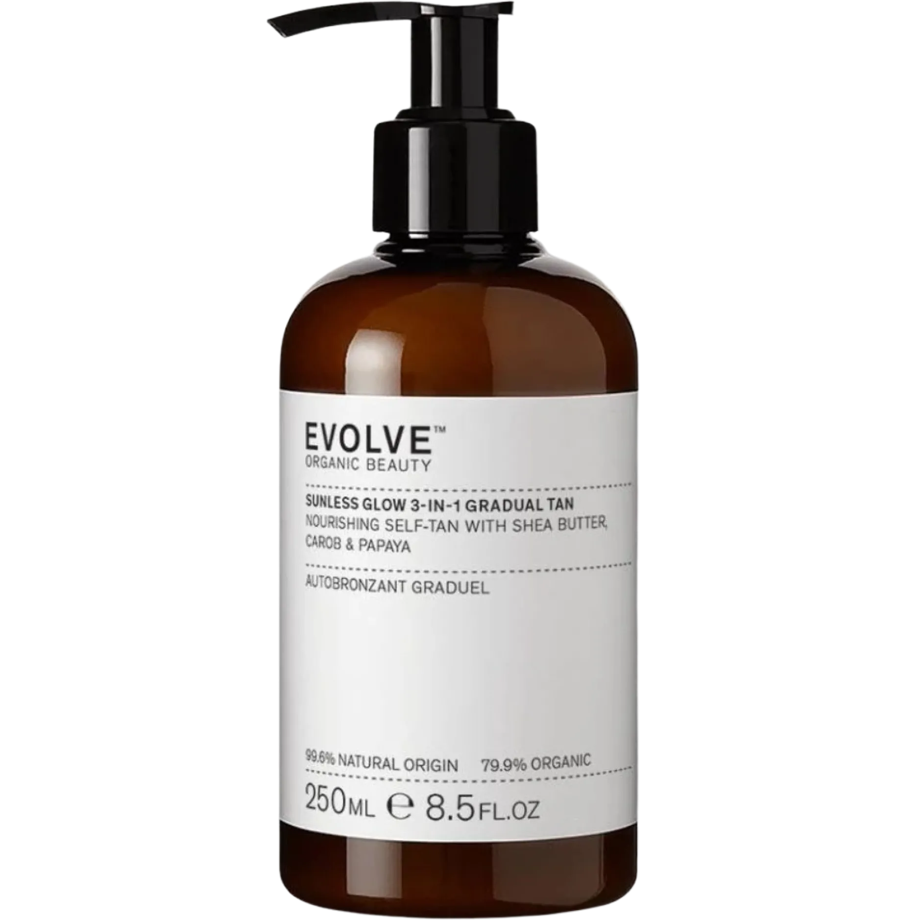 Evolve Organic Beauty Sunless Glow Body Lotion 250 ml