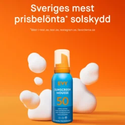 EVY Solskyddsmousse SPF 50 100 ml
