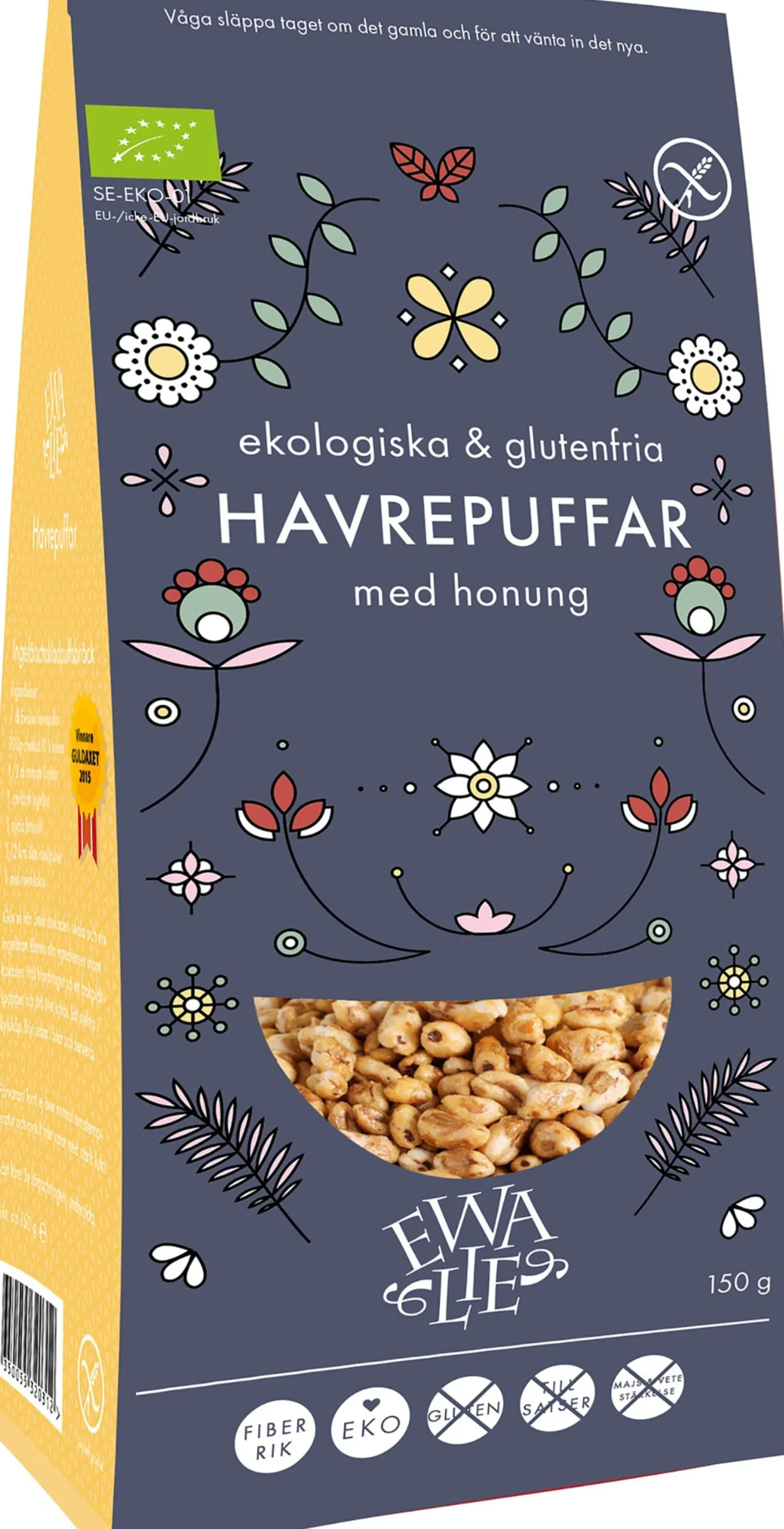 Ewalie Glutenfria Havrepuffar 150 g