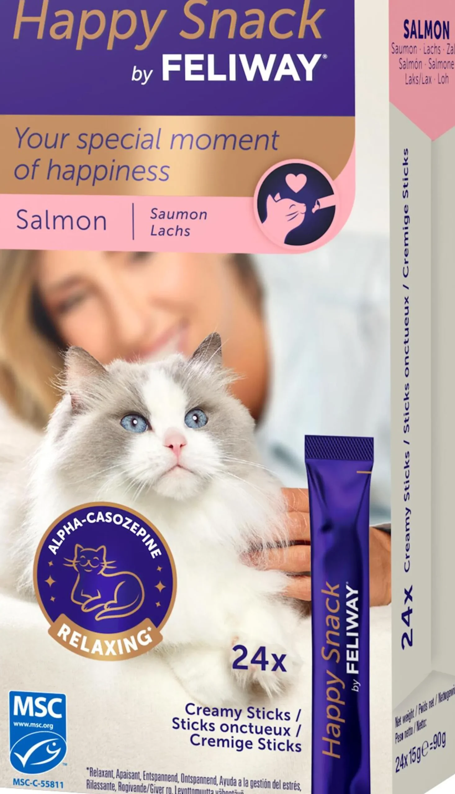 Feliway Happy Snack by Feliway Salmon 24 st