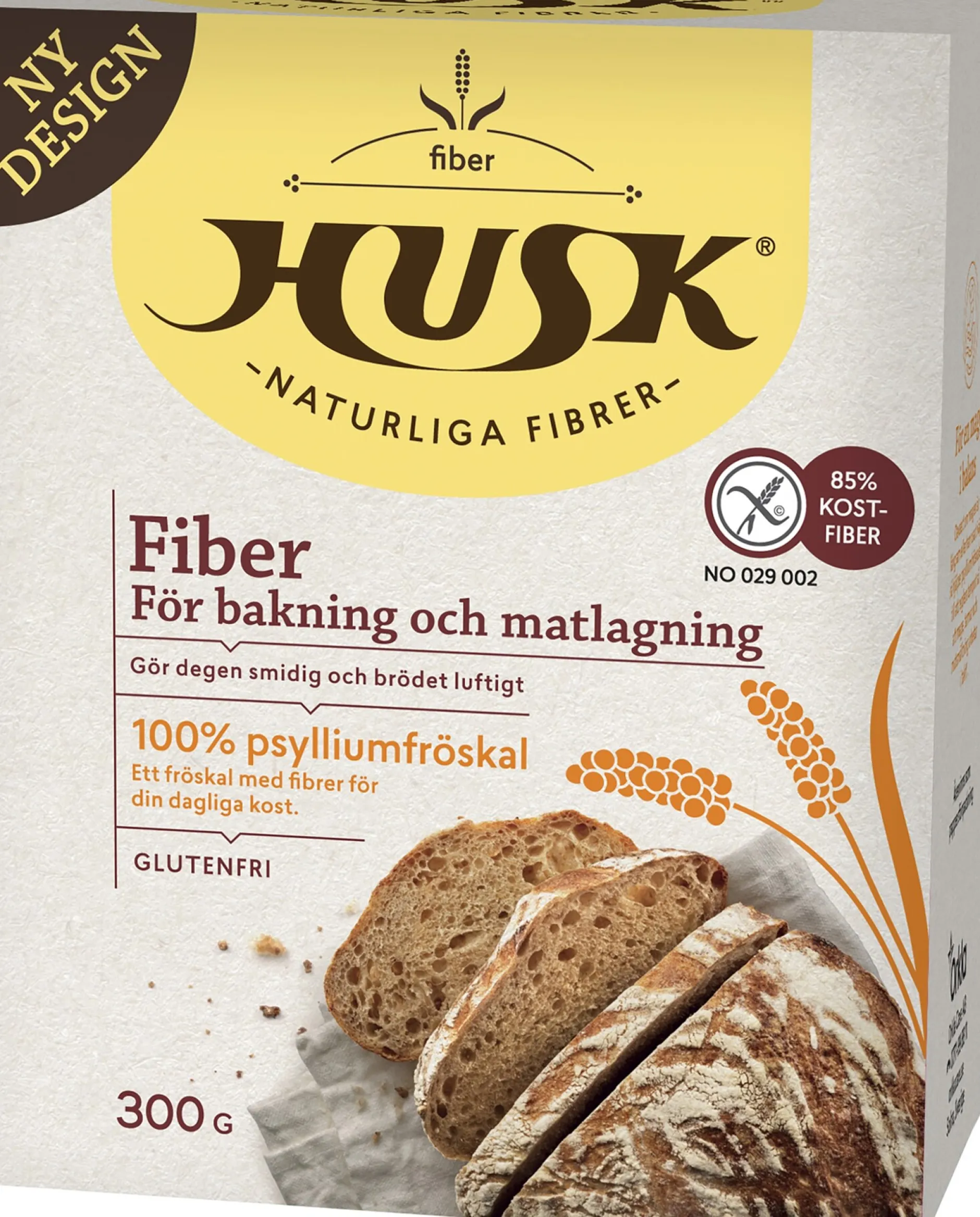 Fiberhusk Glutenfri 300 g