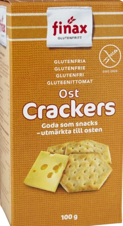 Finax Cheese Crackers 100 g