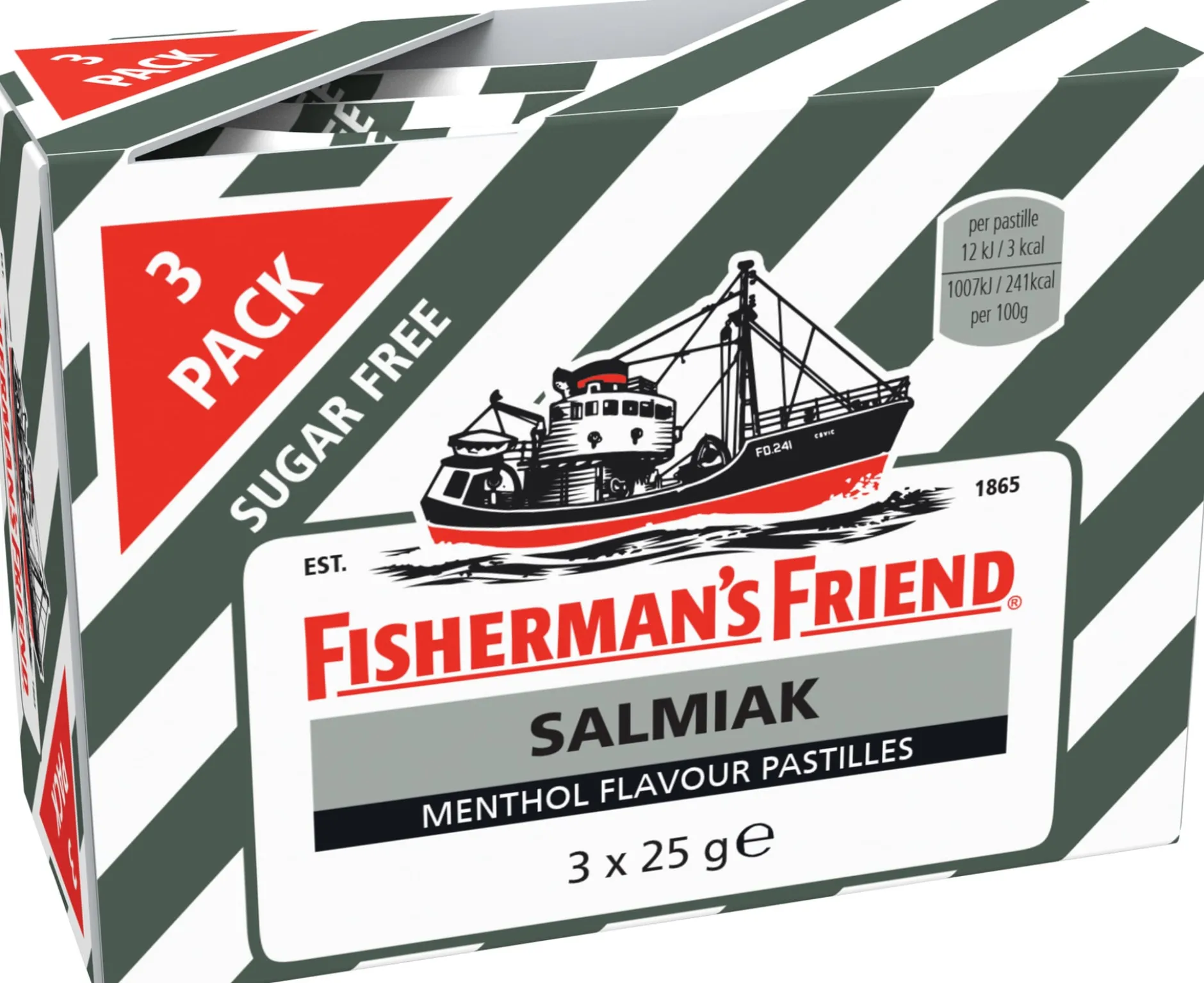 Fisherman's Friend Salmiak 3 x 25 g