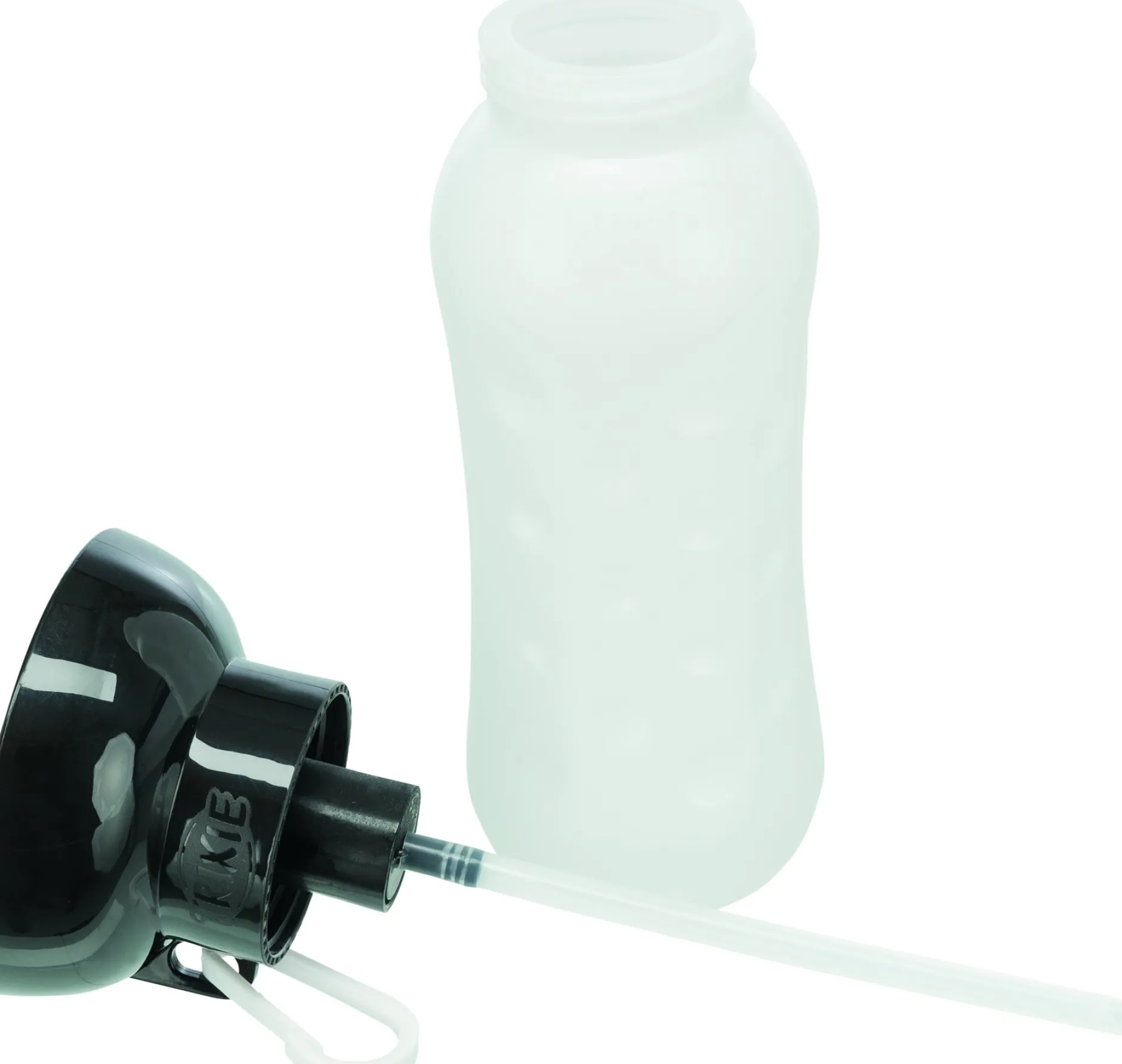 Flaska med skål Plast 0.55 l