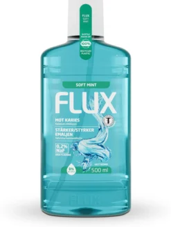 Flux Soft Mint Munskölj 500 ml