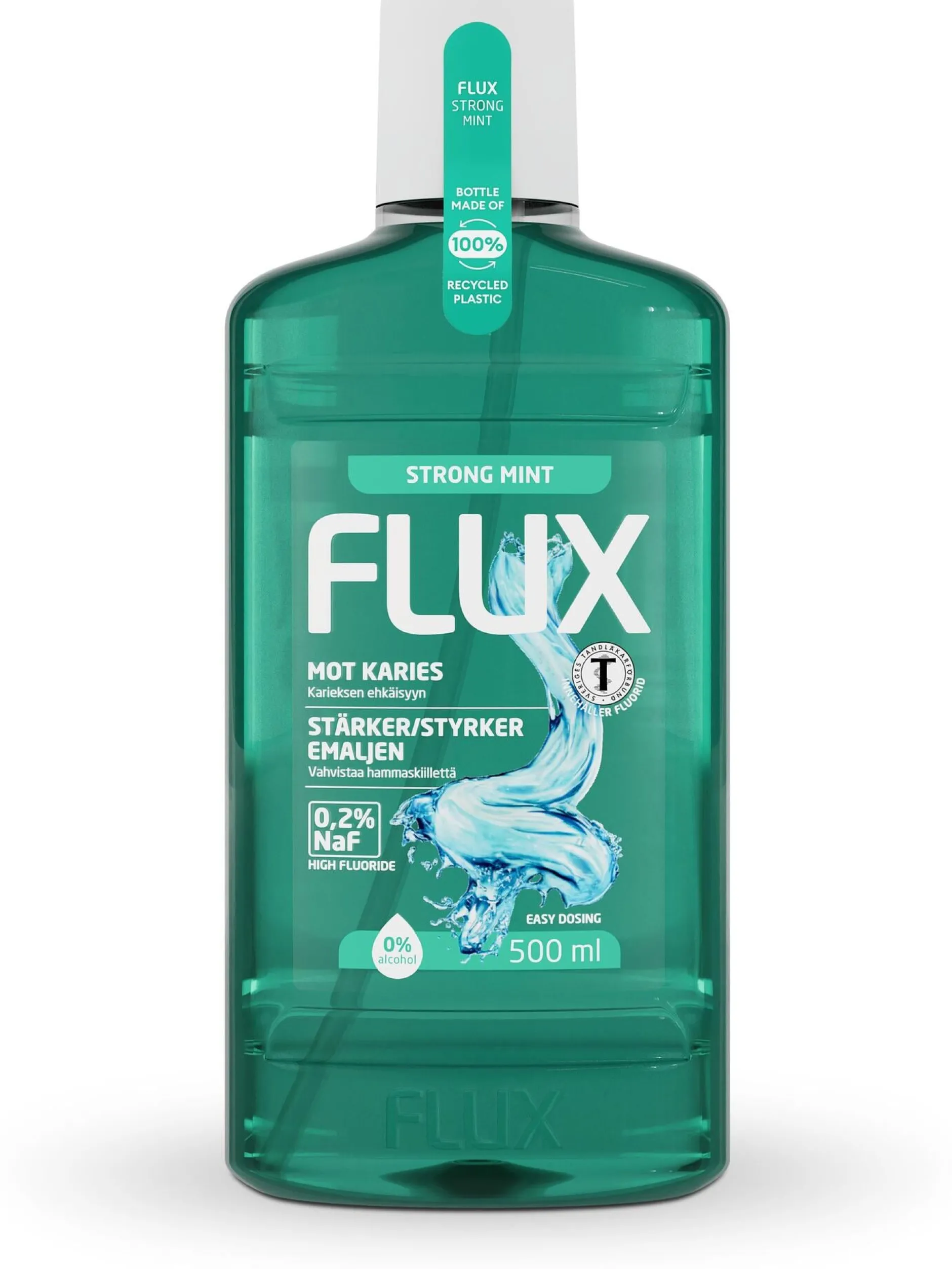 Flux Strong Mint Munskölj 500 ml