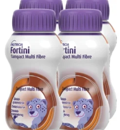 Fortini Compact Multi Fibre Chokladkolasmak 4 x 125 ml