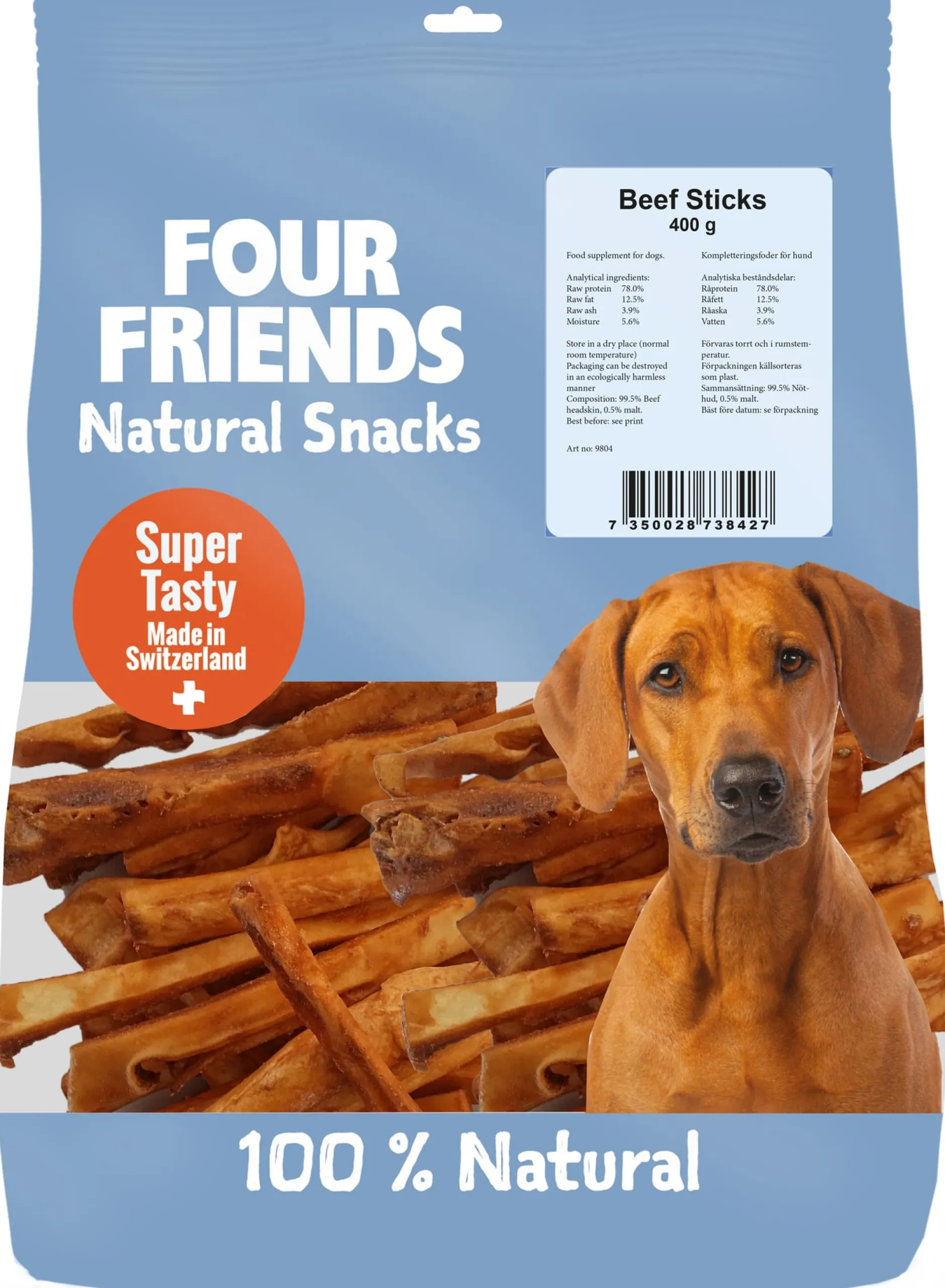 FourfriendsBeef Sticks 400 g