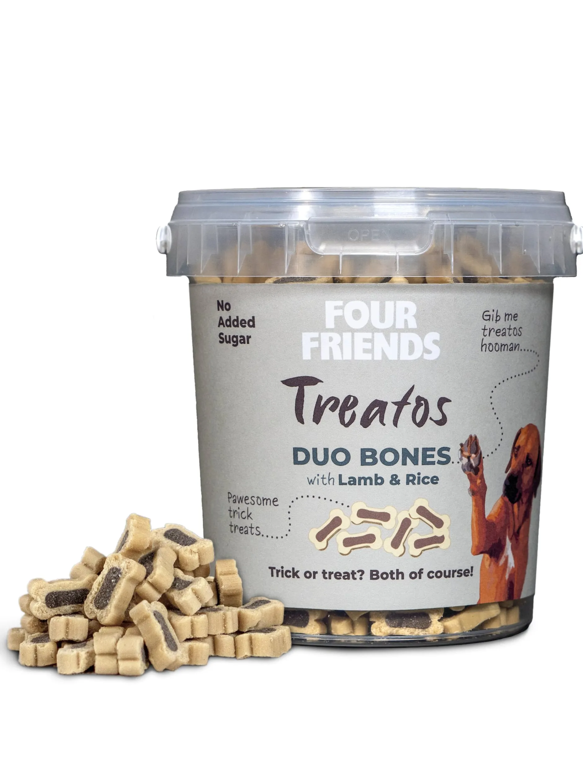 FourFriends Treatos Duo Bones Lamb & Rise 500 g