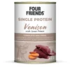 FourFriends Venison & Sweet Potato Burk 400 g
