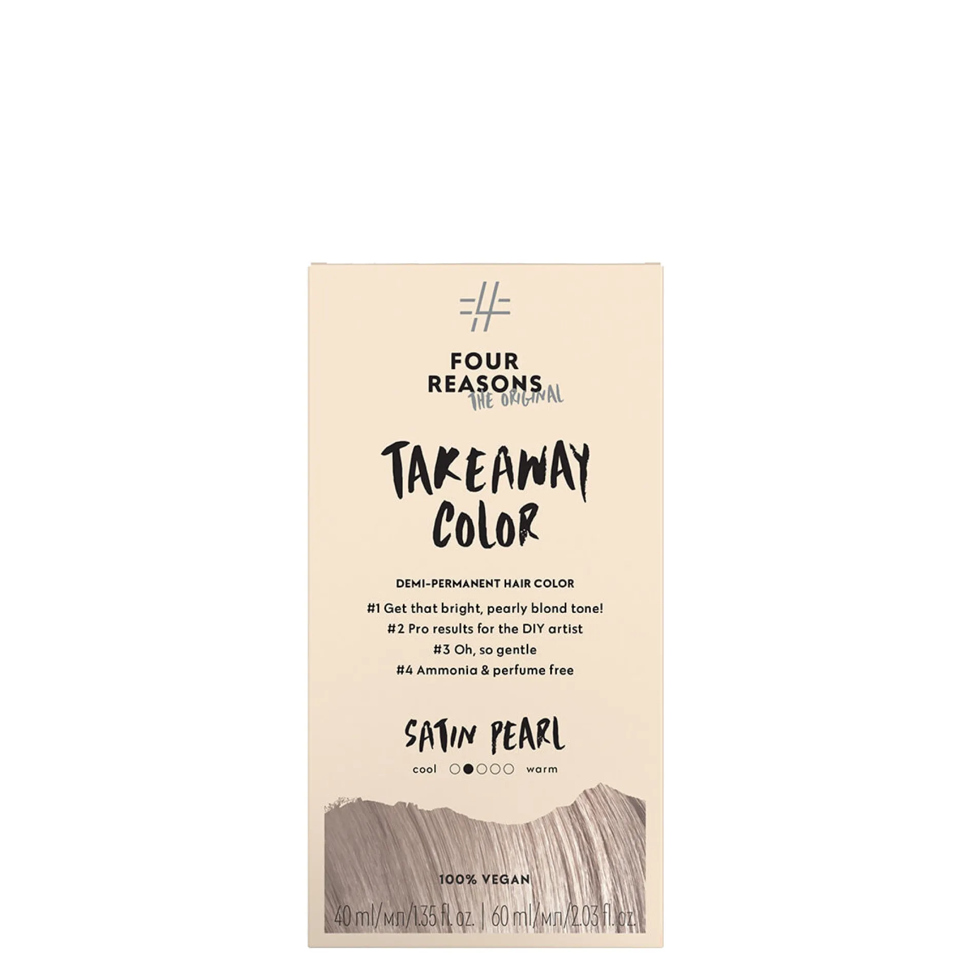 Four Reasons Take Away Color 9.02 Satin Pearl 100 ml