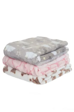 Fresh Kid Filt Rosett Deluxe rosa 75x100cm