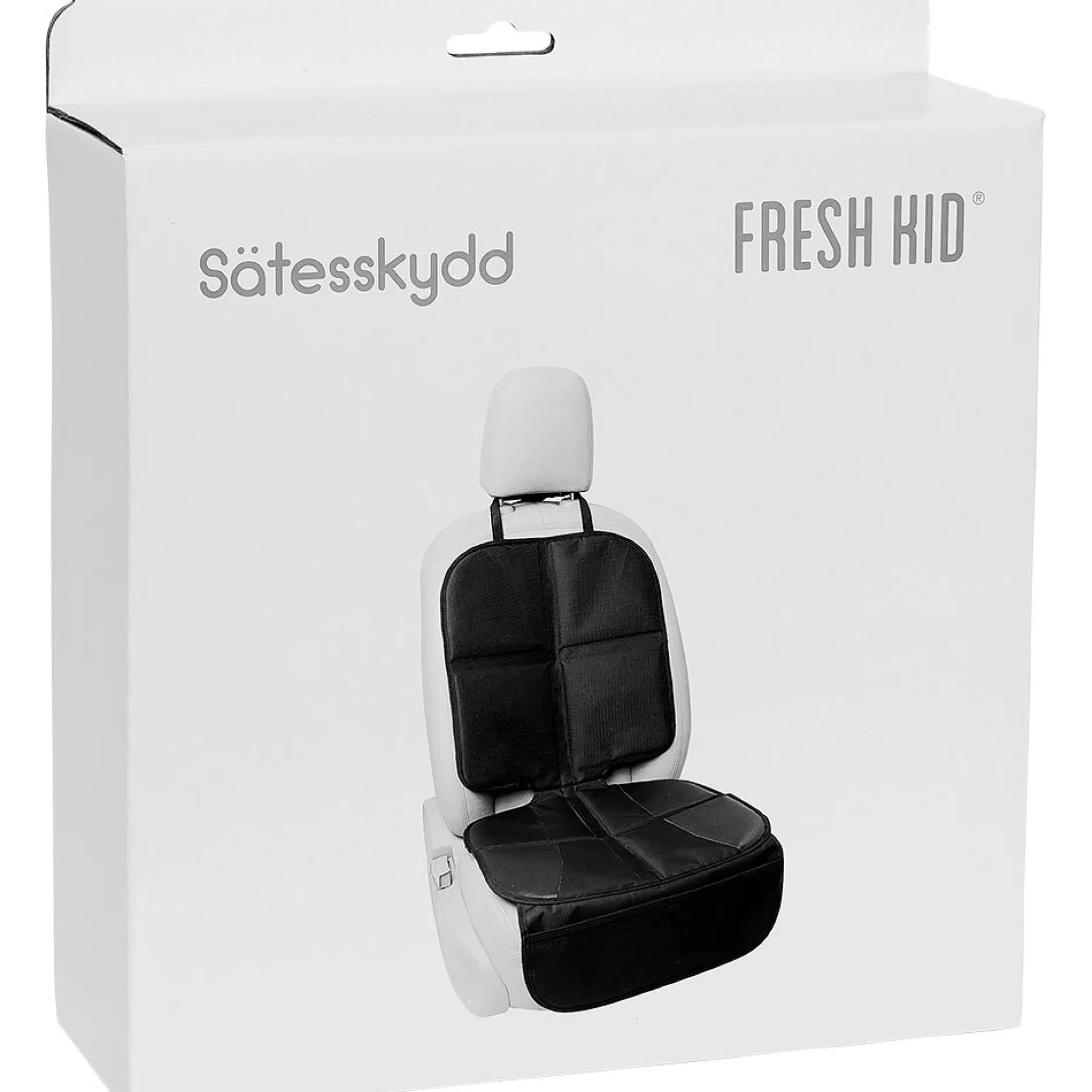 Fresh Kid Sätesskydd bil svart 109x45cm