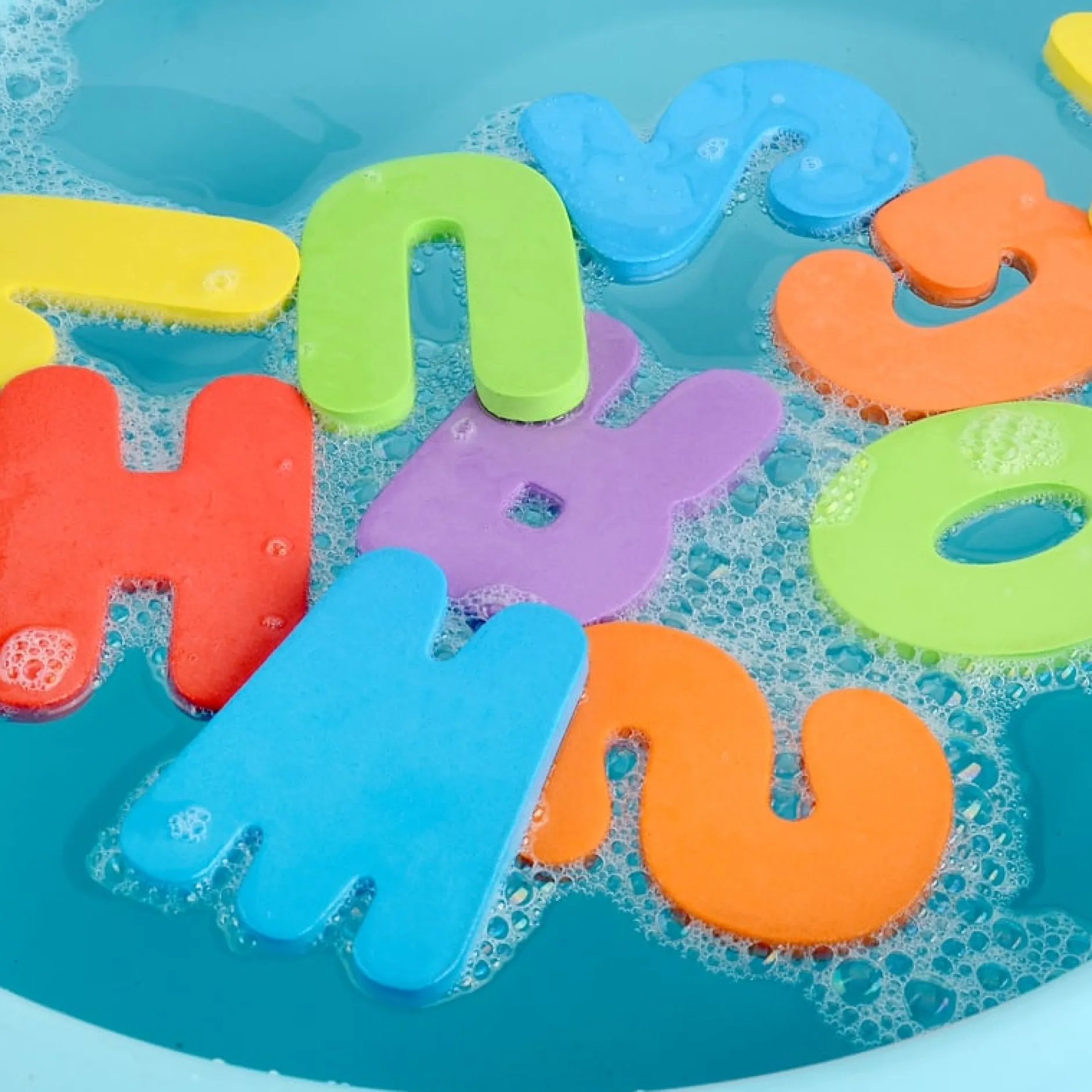 Fresh Kid Tub Fun Badlek Siffror och Bokstäver 36st