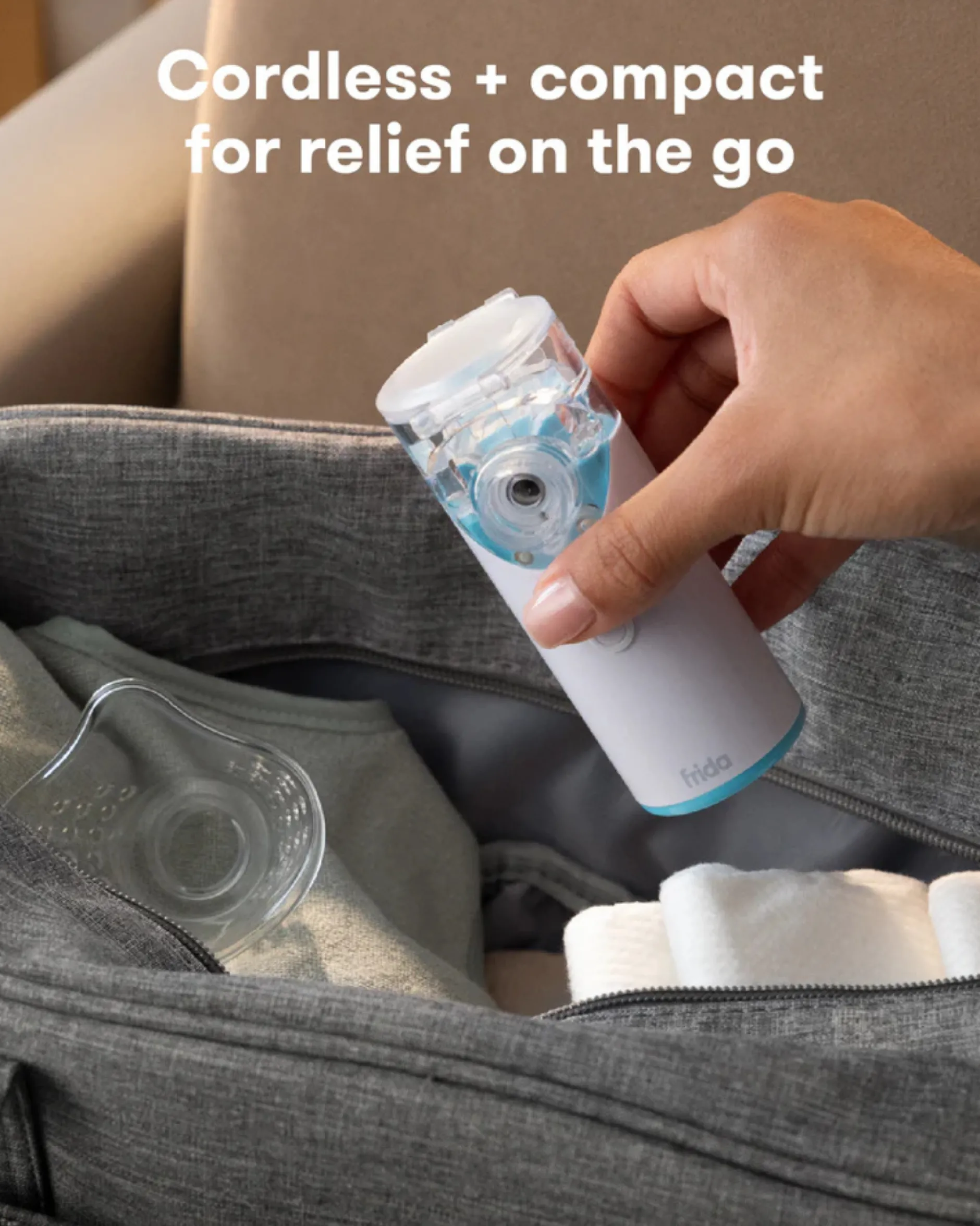 Frida Baby Ultratyst Bärbar Nebulisator 1+ månader