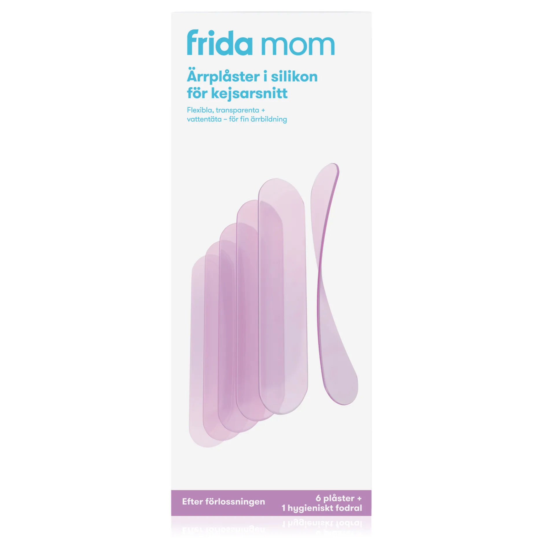 Frida Mom Ärrplåster i silikon för kejsarsnitt, 6st