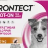 FRONTECT Spot-On Hund 5-10 kg 1 ml x 3 st