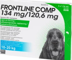 Frontline Comp Spot-on Lösning 134 mg/120,6 mg 3 x 1,34 ml