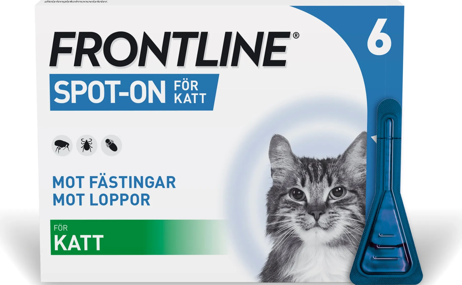 Frontline Vet 100mg/ml Spot-on lösning för katt 6 x 0,5ml