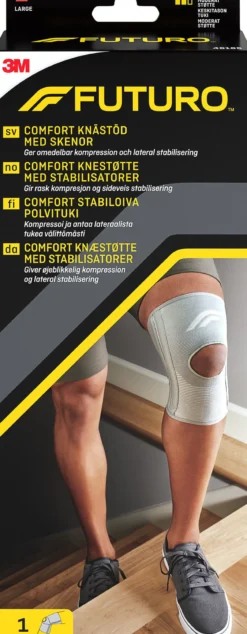 Futuro Comfort Knästöd Med Skenor L 1 st