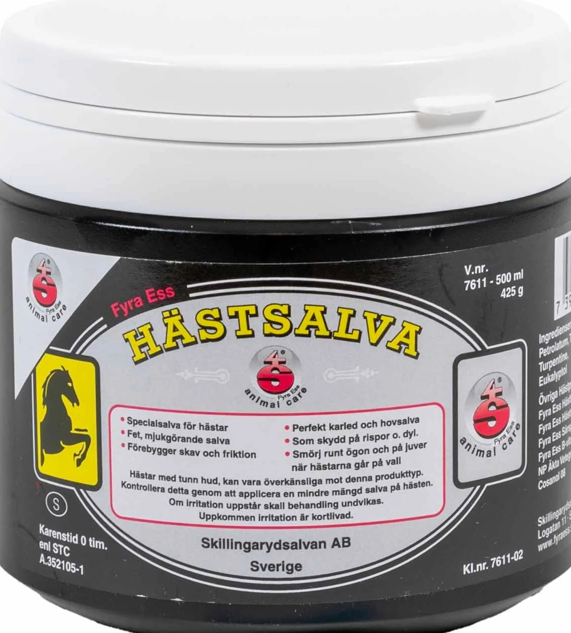 Fyra Ess Hästsalva 250 ml
