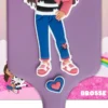 Gabbys Dollhouse Kuddborste Gabby