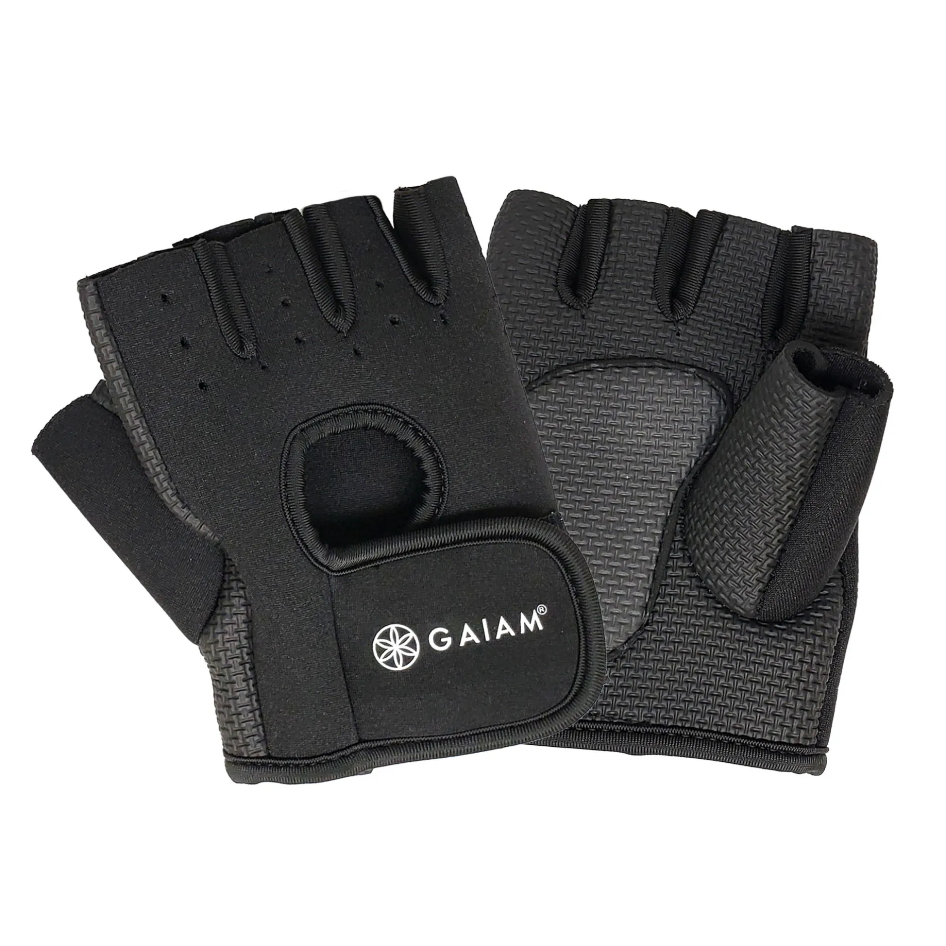Gaiam Fitness Glove Black-Black S/M