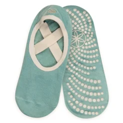 Gaiam Grippy Yoga Barre Socks Iceberg