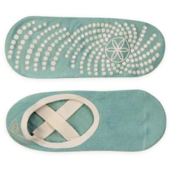 Gaiam Grippy Yoga Barre Socks Iceberg