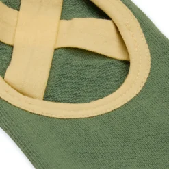 GAIAM Grippy Yoga Barre Socks Olive Haze