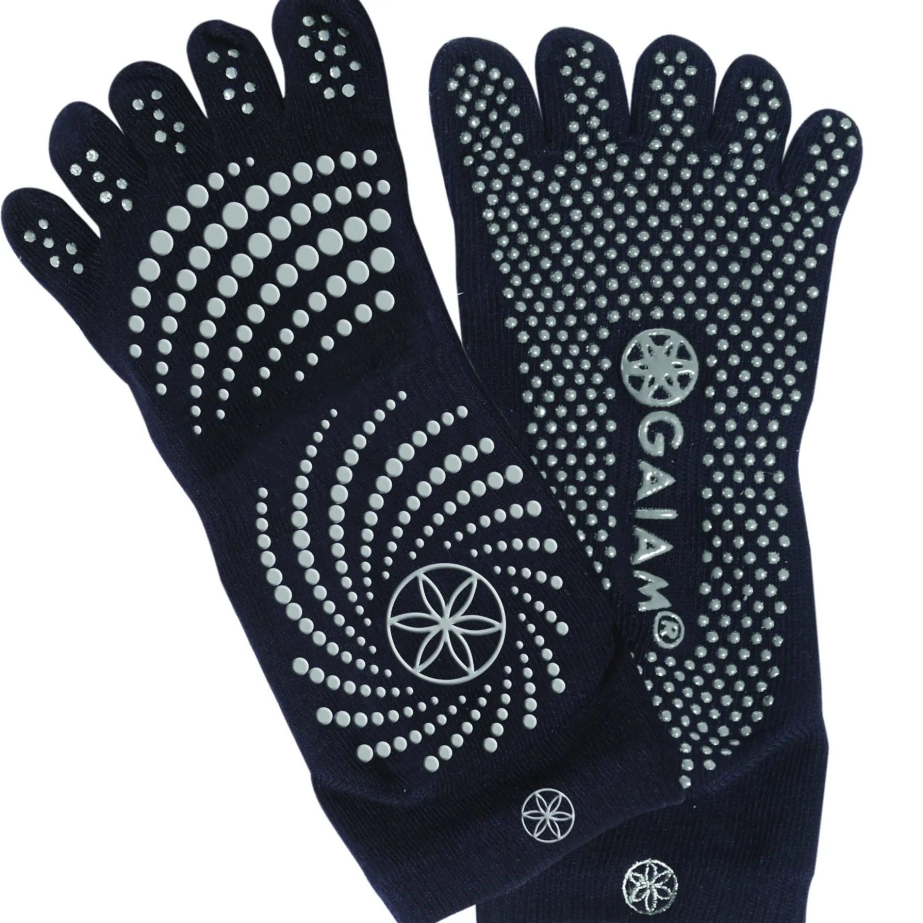 Gaiam Grippy Yoga Socks Small/Medium