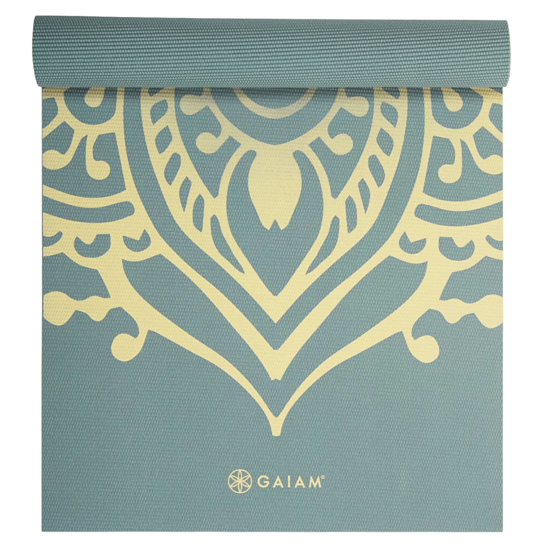 Gaiam Iceberg Sundial Layers Yoga Mat Printed 5mm