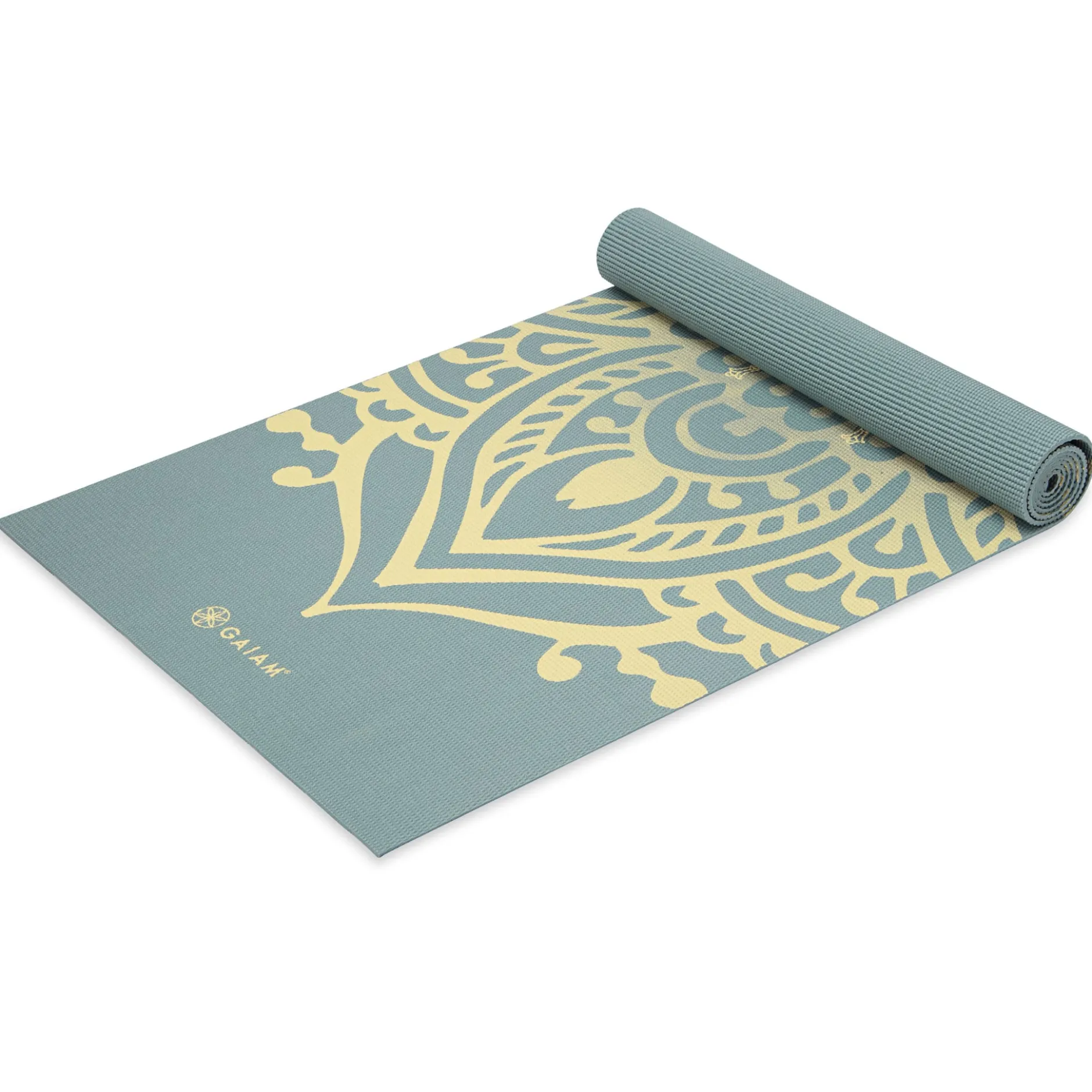 Gaiam Iceberg Sundial Layers Yoga Mat Printed 5mm