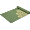 GAIAM Olive Haze Mandala Yoga Mat 6mm