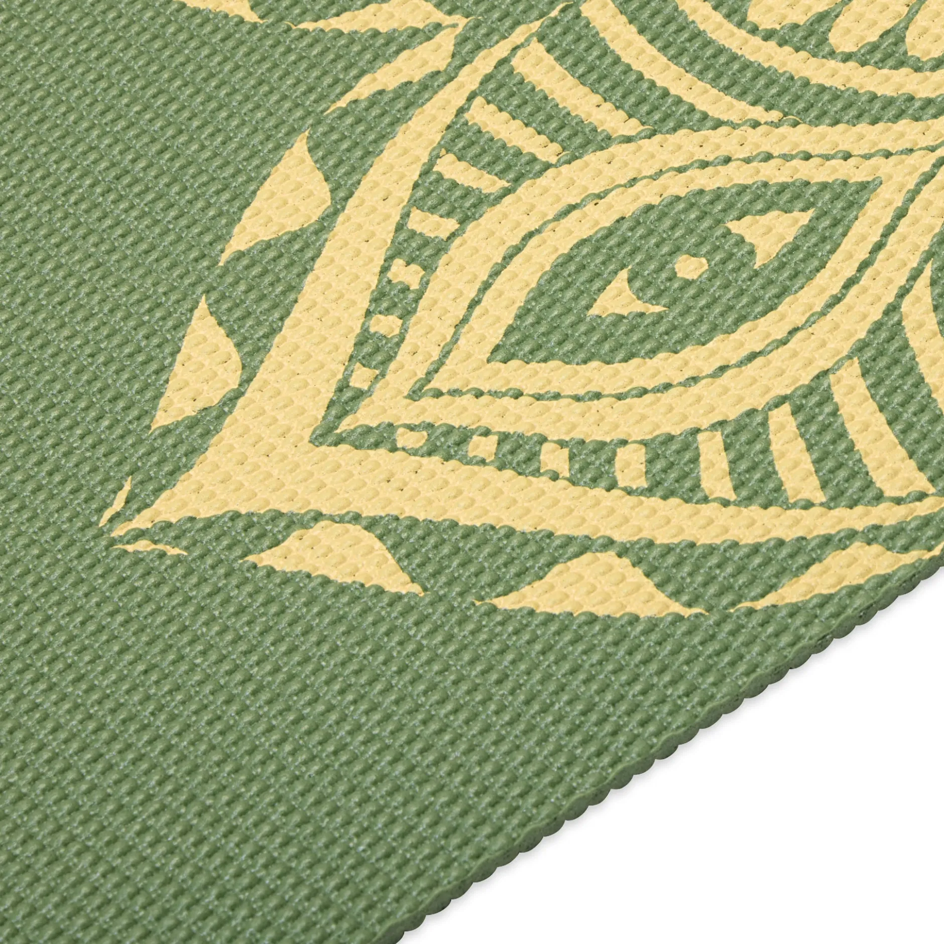 GAIAM Olive Haze Mandala Yoga Mat 6mm