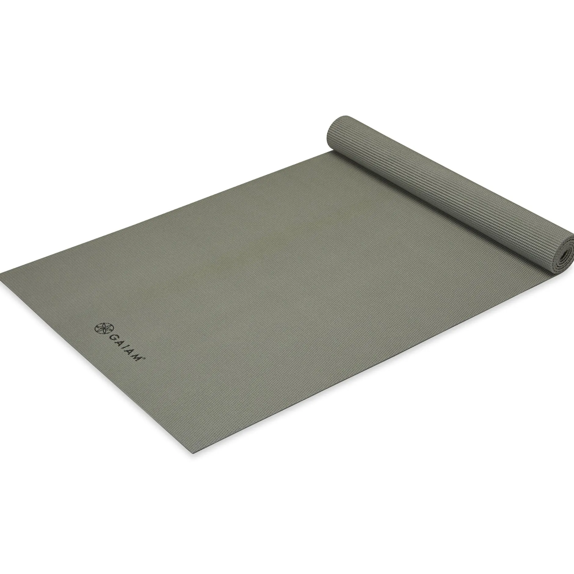 GAIAM Olive Yoga Mat 5 mm Solid 1 st
