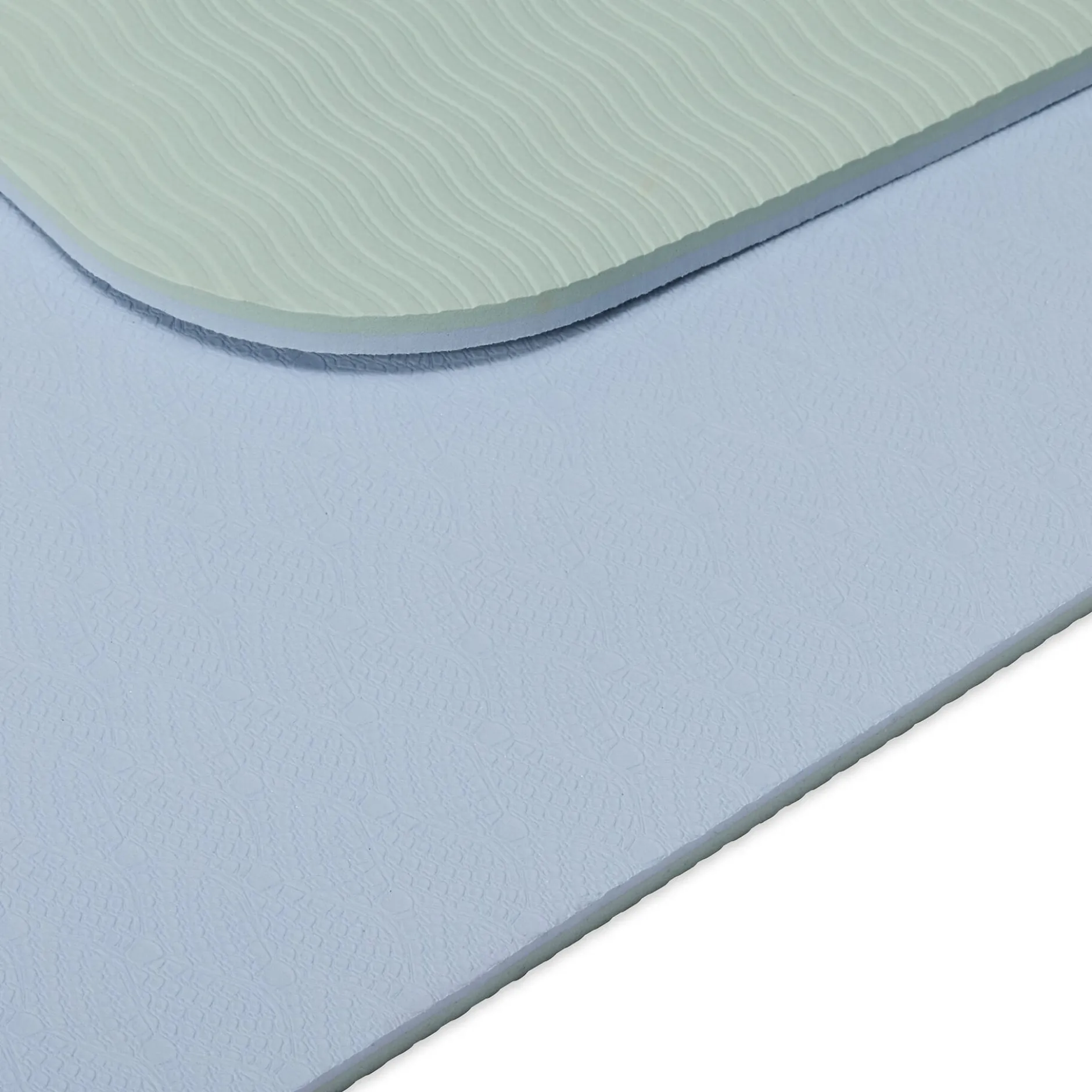 GAIAM Tpe Chambray Sea Salt Yoga Mat 6mm