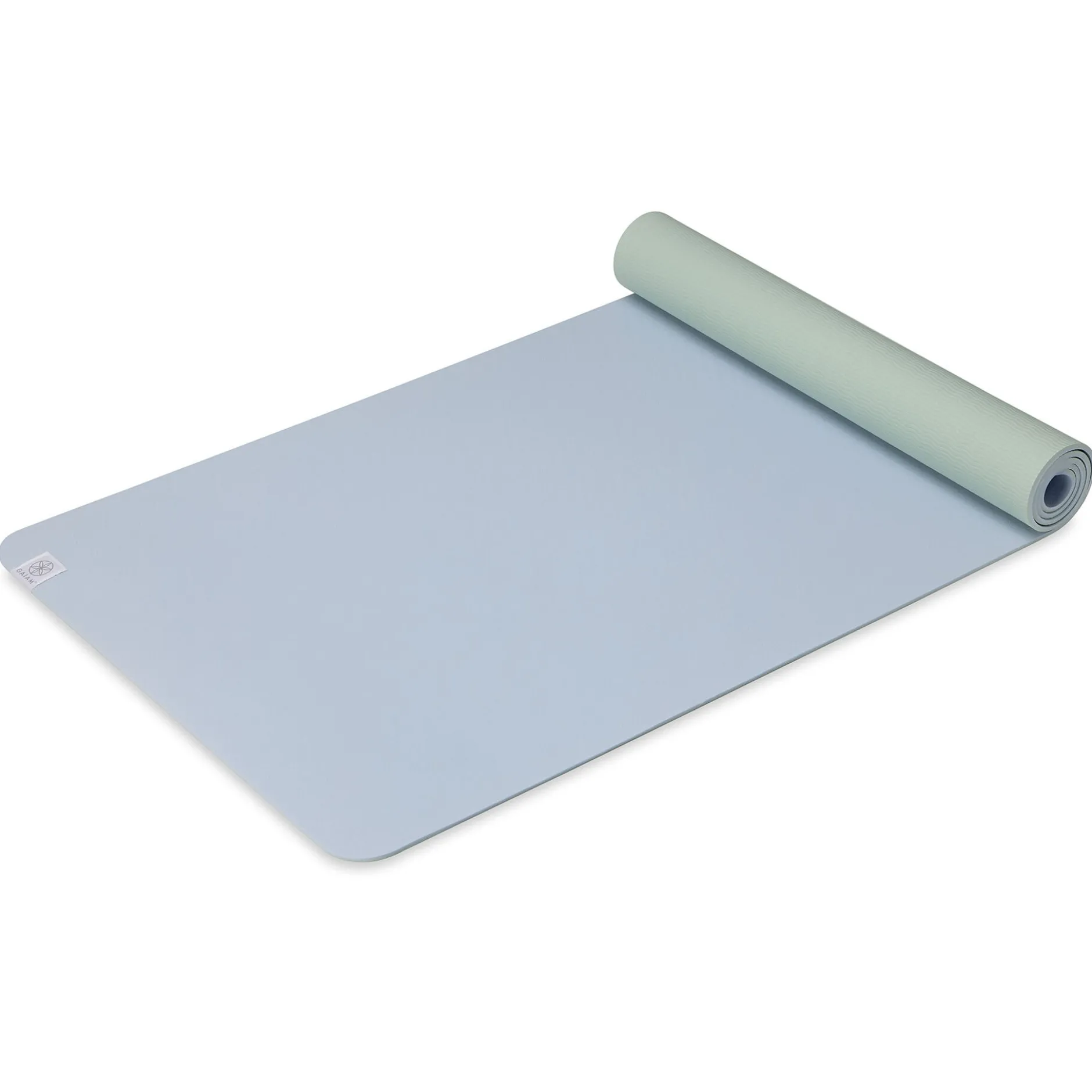GAIAM Tpe Chambray Sea Salt Yoga Mat 6mm