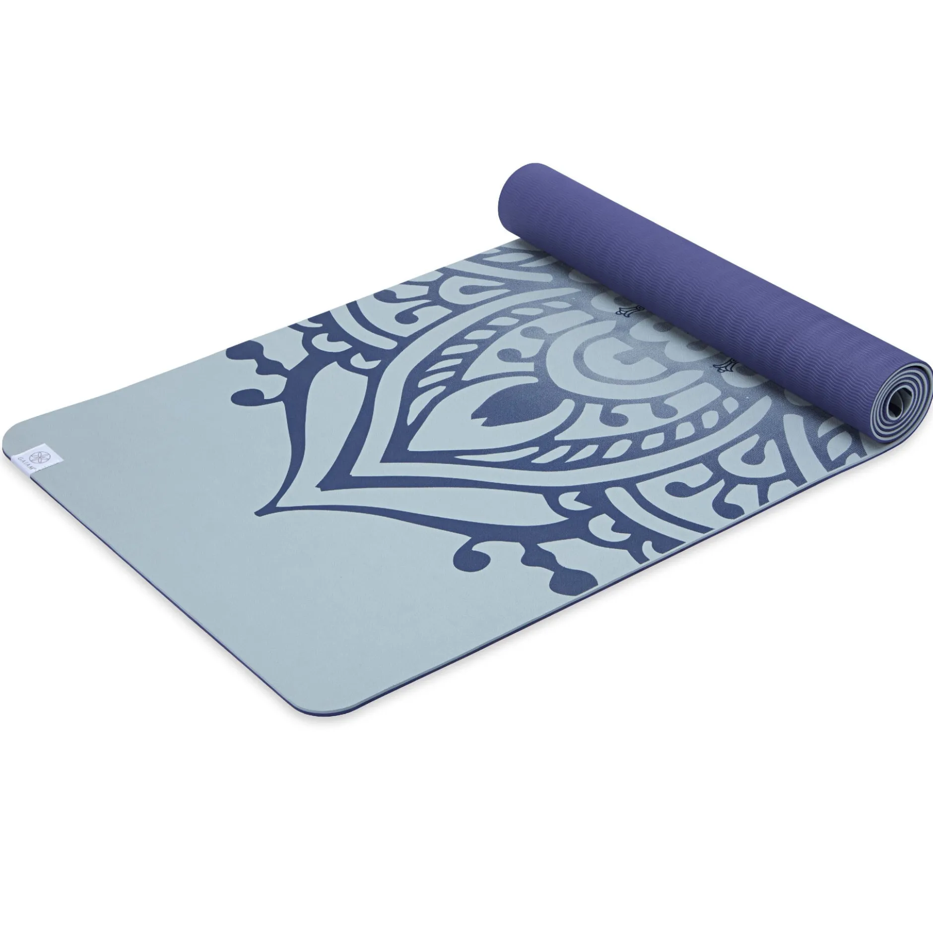 Gaiam Tpe Dove Sundial Layers Yoga Mat Printed 6mm